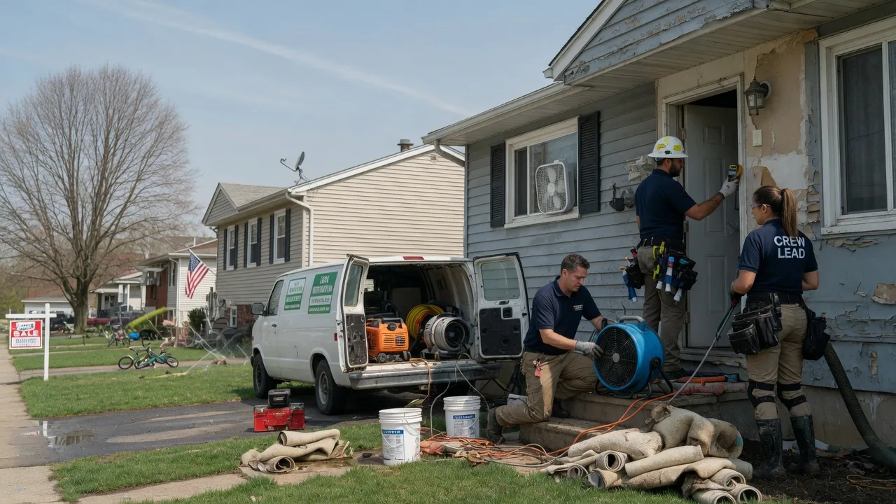 Flood Cleanup in Horseshoe Bay, TX near me